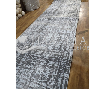 Акриловая ковровая дорожка ANEMON 113LA L.GREY/GREY - высокое качество по лучшей цене в Украине